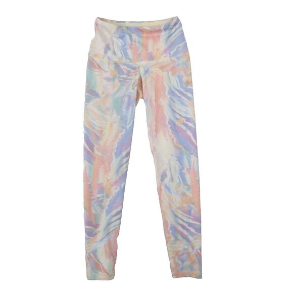 PRANA Leggings Womens XS Kimble Printed‎ 7/8 Cropped Ankle Yoga Gym Athleisure - Picture 1 of 9